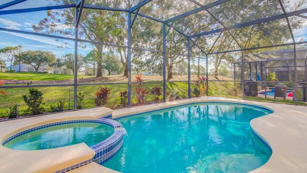 Casa, varias camas (Paul's Southern Dunes Vacation Home) | Piscina
