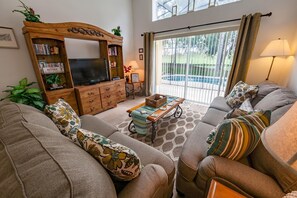 Ferienhaus, Mehrere Betten (Kevin's Southern Dunes House ) | Wohnzimmer