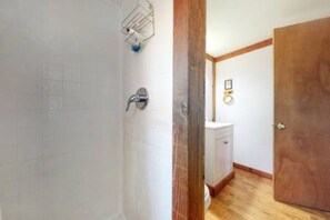 Ducha, jabón, shampoo