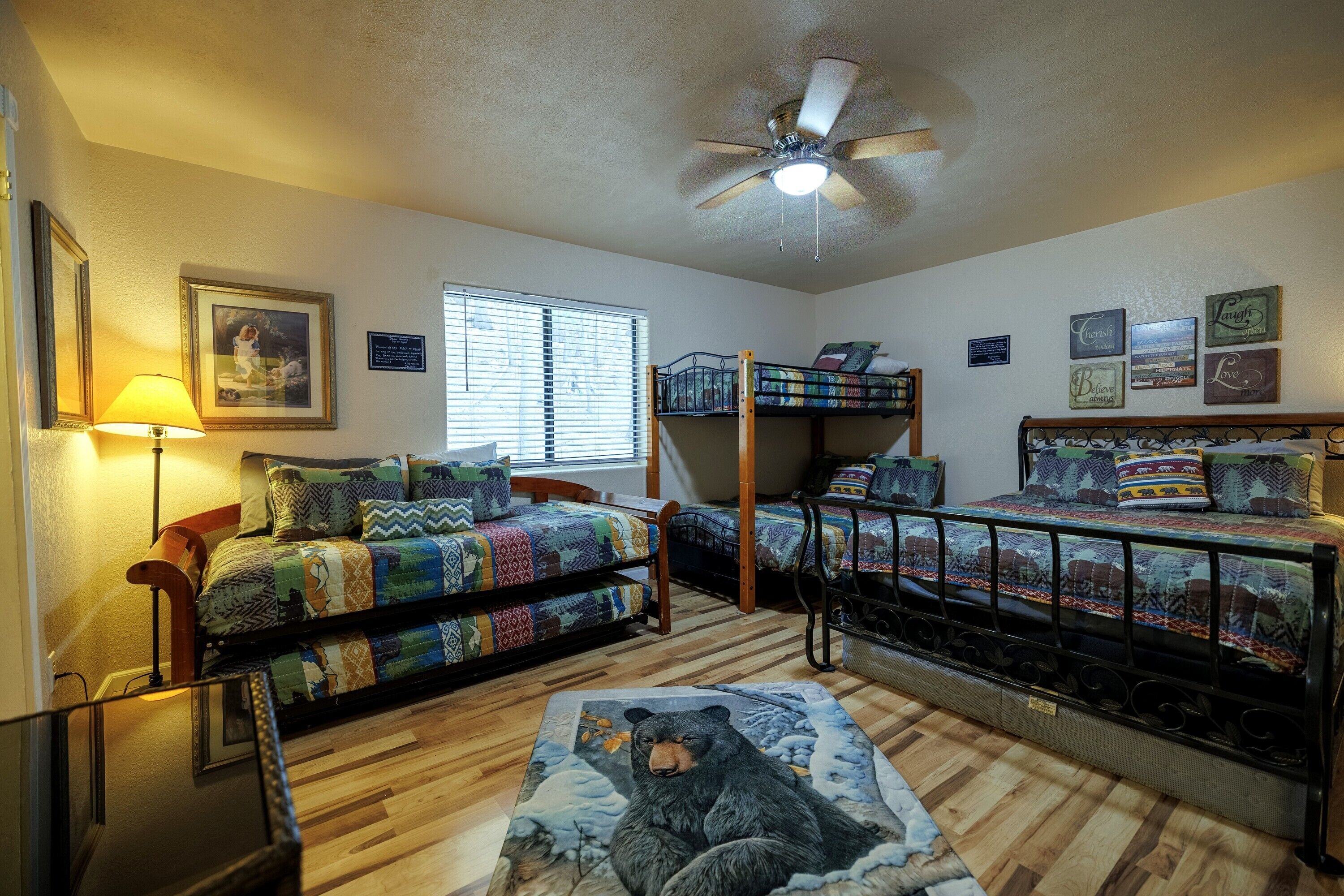 5 bedrooms, iron/ironing board, travel crib, free WiFi