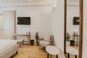Habitación Deluxe doble | Sábanas de algodón egipcio y ropa de cama de alta calidad