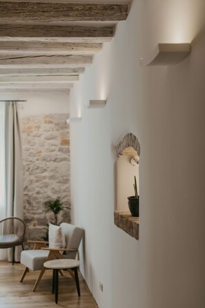 Habitación superior con 1 cama doble o 2 individuales | Sábanas de algodón egipcio y ropa de cama de alta calidad