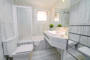 Badekar, håndklæder