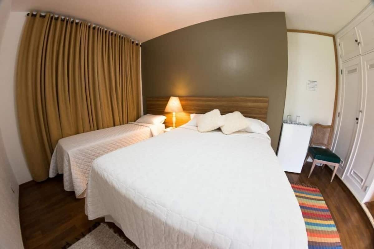 Minibar, bed sheets