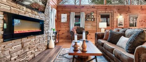 Älytelevisio, takka