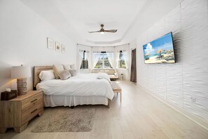 4 bedrooms, iron/ironing board, free WiFi, bed sheets