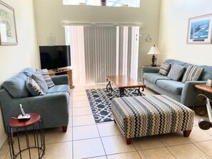 獨棟房屋, 多張床 (Ian's Southern Dunes Vacation Home) | 客廳