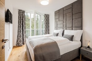 2 Schlafzimmer, Reisekinderbett, WLAN, Bettwäsche