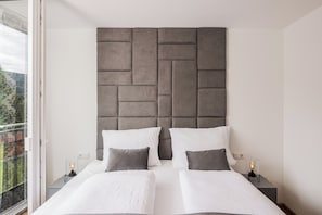 2 Schlafzimmer, Reisekinderbett, WLAN, Bettwäsche
