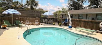The Hotel Palms Poolside