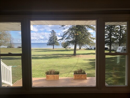 New Listing! Lake Michigan Beachfront for All Seasons