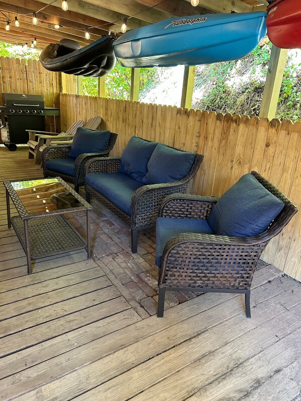 Terrace/patio - The Lofts at Three Rivers (Haysi)