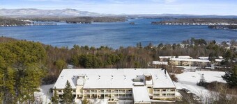 Cedar Lodge condo with mountain & lake Winnipesauke views!