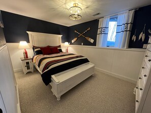 4 bedrooms, travel cot, free WiFi, bed sheets - Calling Outdoor Adventurers! Potato Lake Home, with Game Room and Sauna! (Park Rapids)
