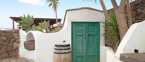 Detalhe da fachada