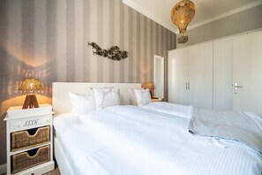 2 室のベッドルーム、WiFi、ベッドシーツ