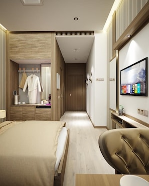 Premium bedding, in-room safe, iron/ironing board, free WiFi - Ramada Encore By Wyndham Maltepe (Istanbul)