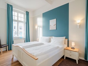 2 Schlafzimmer, Zimmersafe, WLAN, Bettwäsche