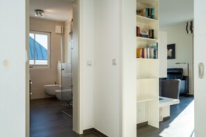 Shower, hair dryer, towels - Dünenpalais, App. 20 (Heringsdorf)