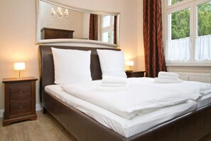 2 Schlafzimmer, Zimmersafe, WLAN, Bettwäsche