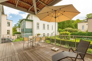 Outdoor dining - Villa Julius, App. 4 Marrakech (Heringsdorf)