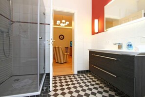 Shower, towels - Villa Hähle, App. 6, Germany (Heringsdorf)