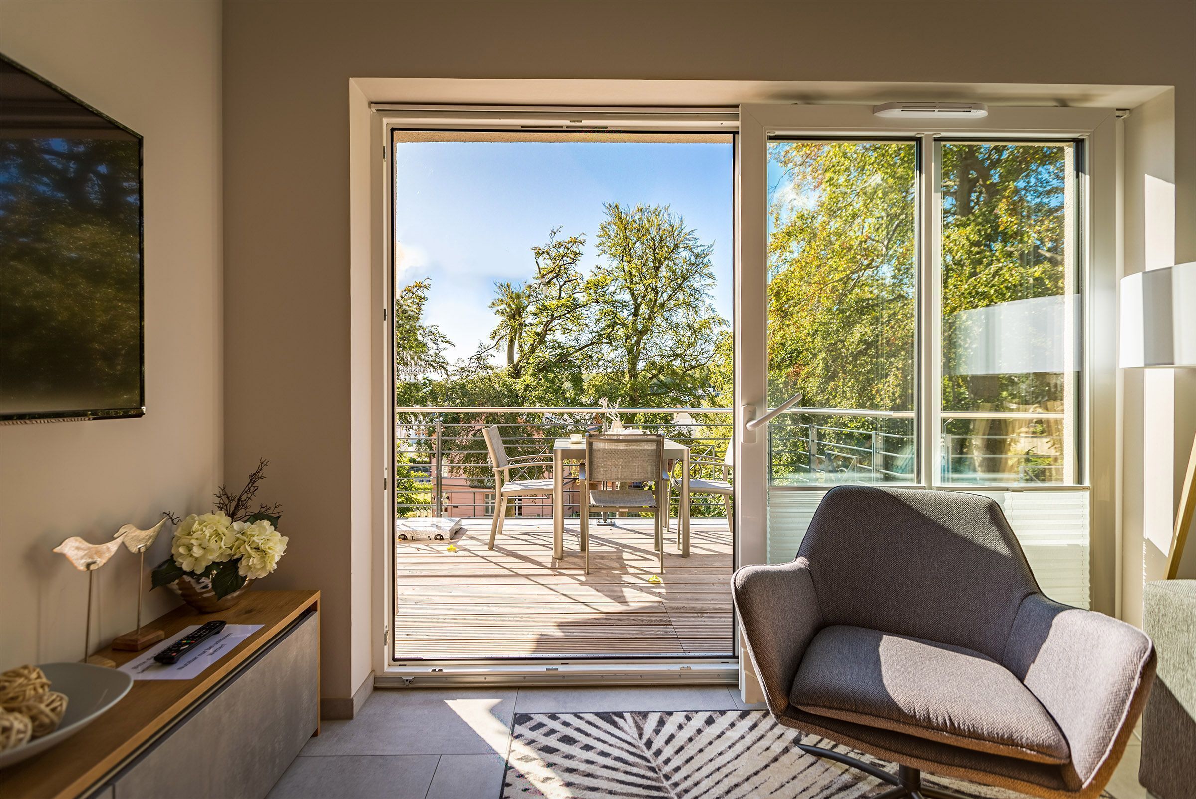 تلفزيون، مدفأة