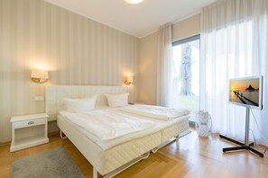 2 Schlafzimmer, Zimmersafe, Reisekinderbett, WLAN
