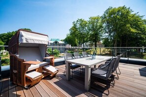 Outdoor dining - Villa Bellevue, App. 07 (Heringsdorf)