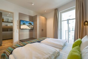 2 soveværelser, pengeskab på værelset, Wi-Fi, sengetøj