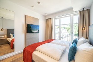 2 Schlafzimmer, Zimmersafe, WLAN, Bettwäsche