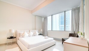 Luxury Apartment | 2 bedrooms, cribs/infant beds, free WiFi, bed sheets - Captivating Sky & Sea Views in Two Bedroom Suite (Dubai)