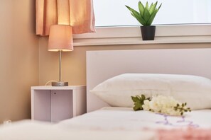 1 chambre, fer et planche Ă repasser, Wi-Fi, draps fournis