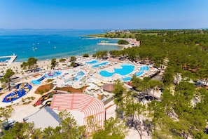 Pool - Caravan Park in Nin with Sandy Beach & Pools (Nin)