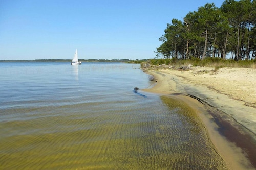 Komfortables Holzchalet,  Le Porge