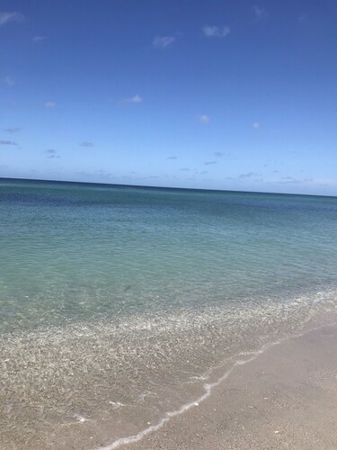 Private heated pool. Shark teeth, close to beaches, downtown, shopping, biking…