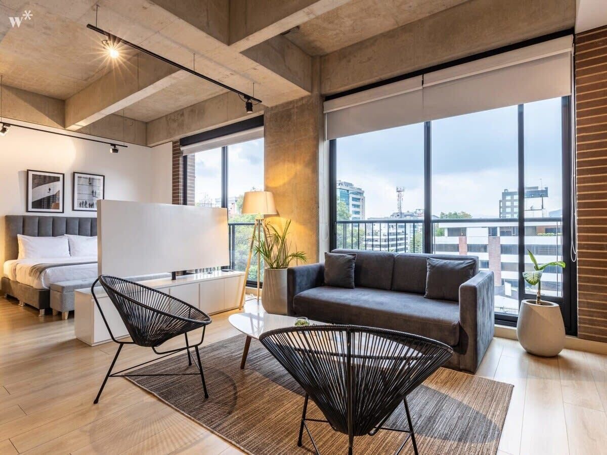 Televisie en een kantoor