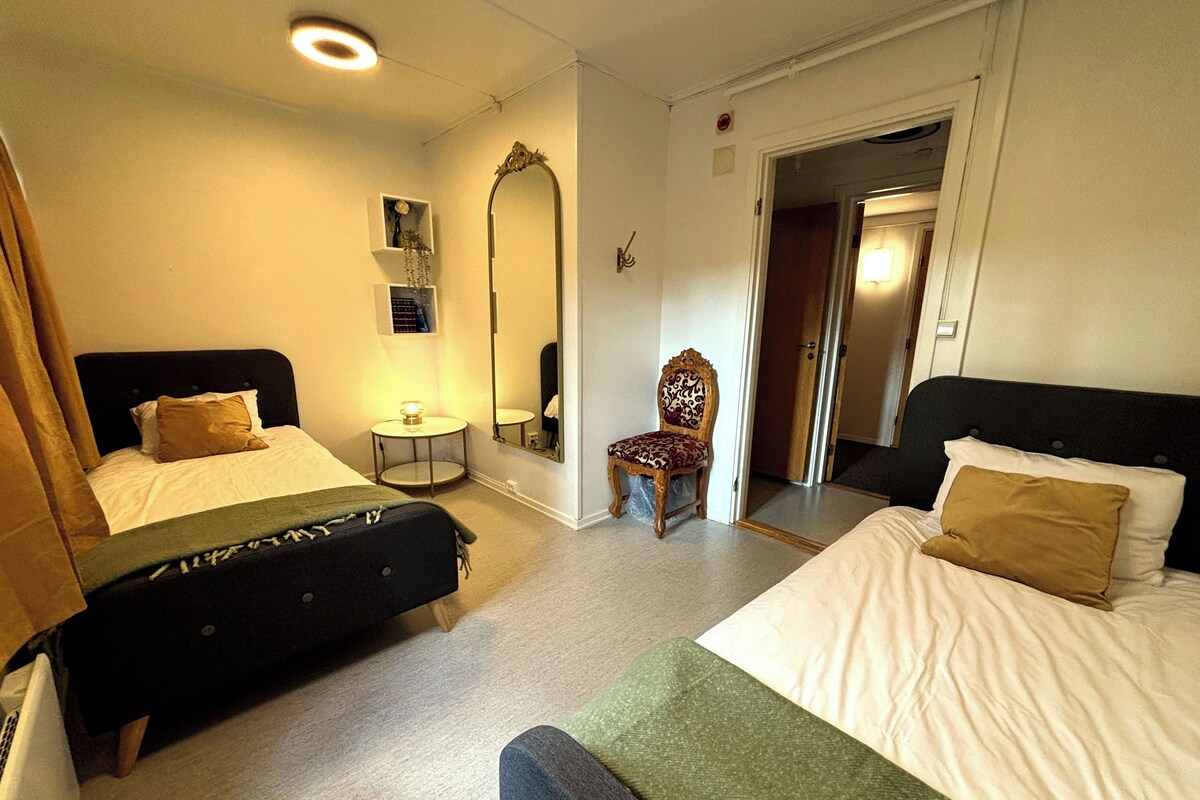 Iron/ironing board (on request), WiFi (free), bed sheets