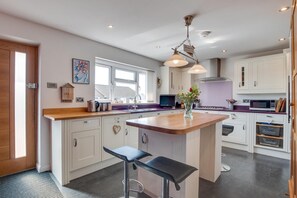 Microwave, oven, dishwasher, highchair