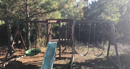 Lost Pines Lake House near Bastrop State Park and Buescher State Park..