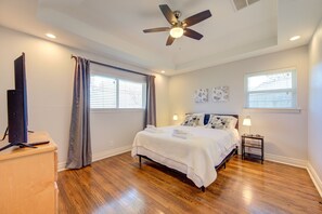 3 Schlafzimmer, Zimmersafe, Bügeleisen/Bügelbrett, Reisekinderbett