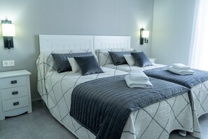 3 habitaciones, wifi gratis y ropa de cama 