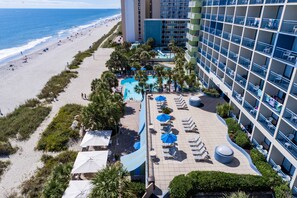 Indoor pool, outdoor pool - Family Suite at Coral Beach Resort - Full Access to Amenities! (Myrtle Beach)