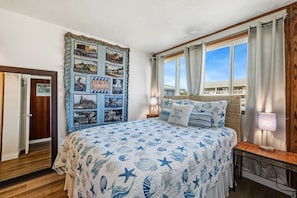 2 bedrooms, iron/ironing board, travel crib, free WiFi