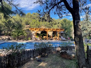 Alberca al aire libre 