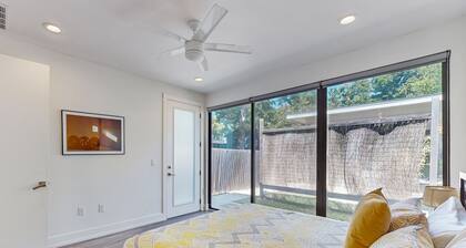 Hip South 1st Home w/ Balconies & Yard – Walk to Dining & SoCo Entertainment