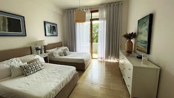 2 bedrooms, iron/ironing board, travel crib, free WiFi