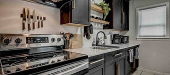 The Noir-a Modern 3 BR Bungalow in the heart of OKC!