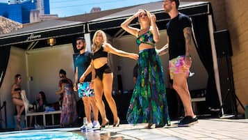 Seasonal outdoor pool