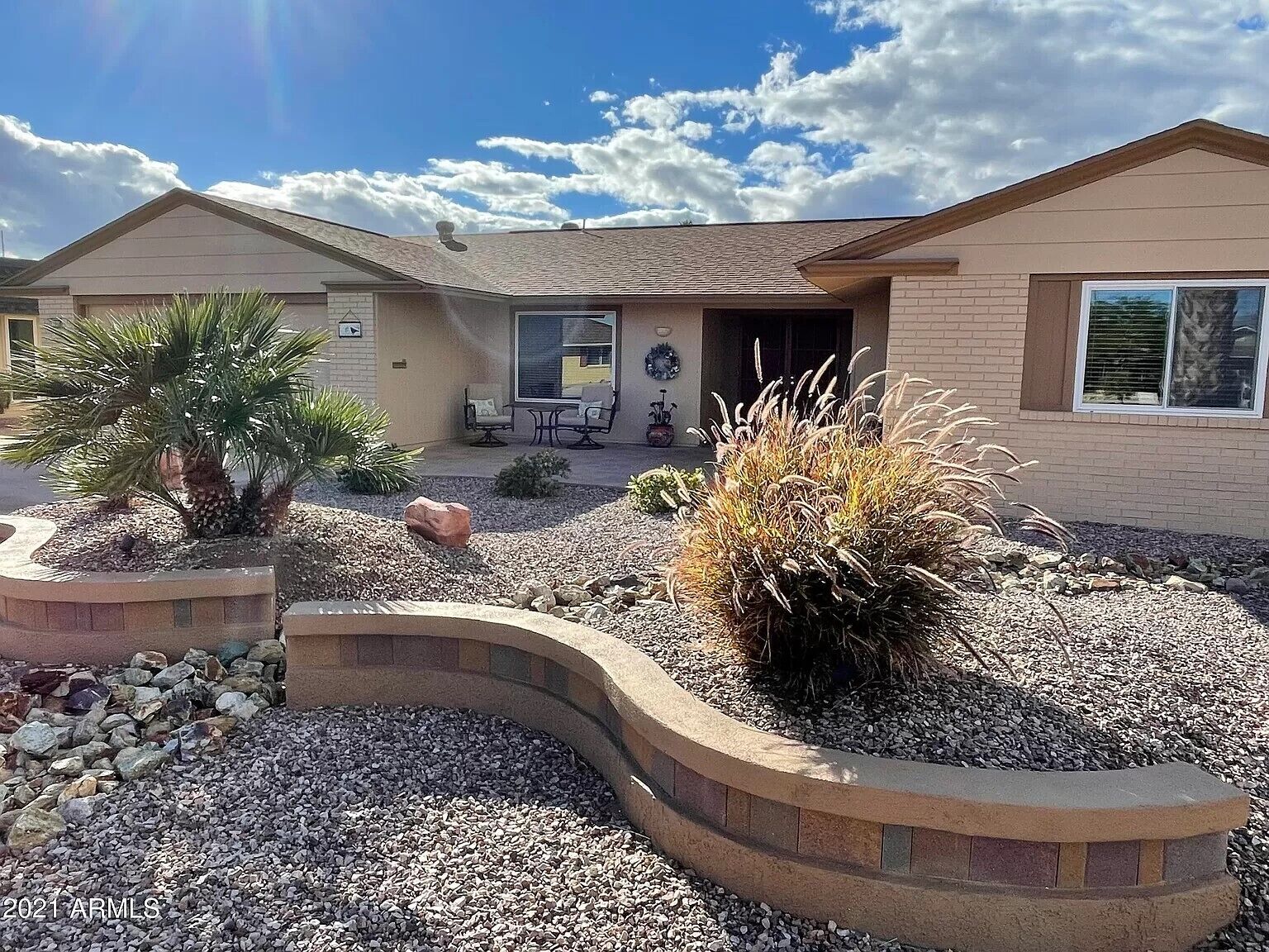 Great location in Sun City. Quiet & Serene. Immaculately clean. Fully Remodeled.